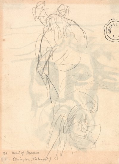 クロークされた図の跳躍 作： George Romney